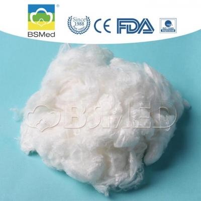 Absorbent bleached cotton