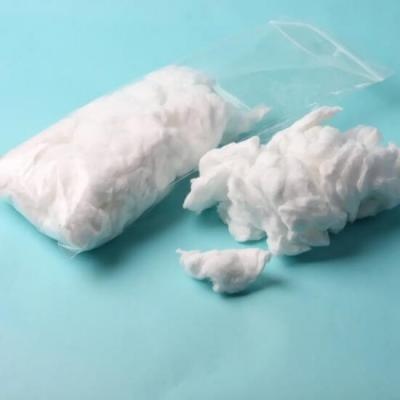 Absorbent bleached cotton